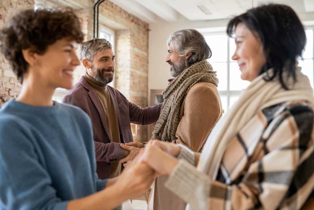 make friends in church