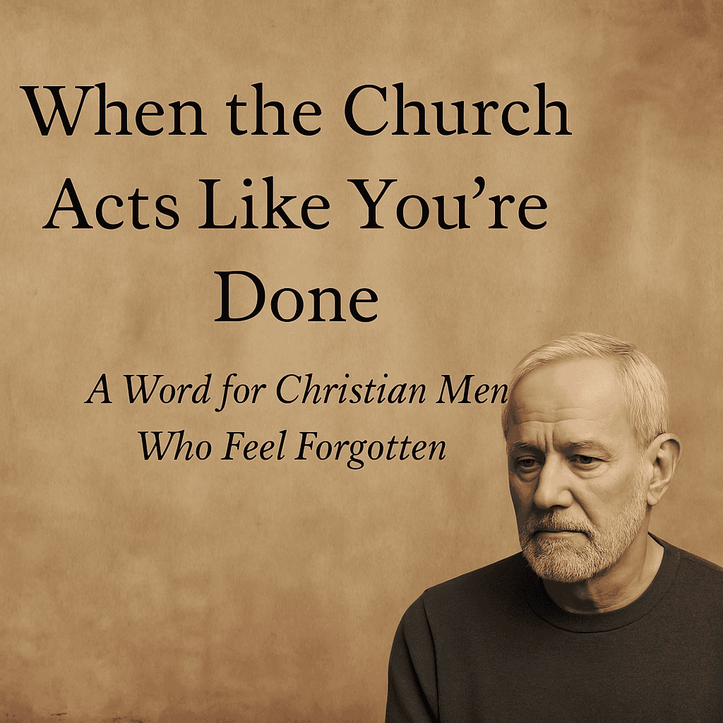 Christian men over 50 feel forgotten by the church
