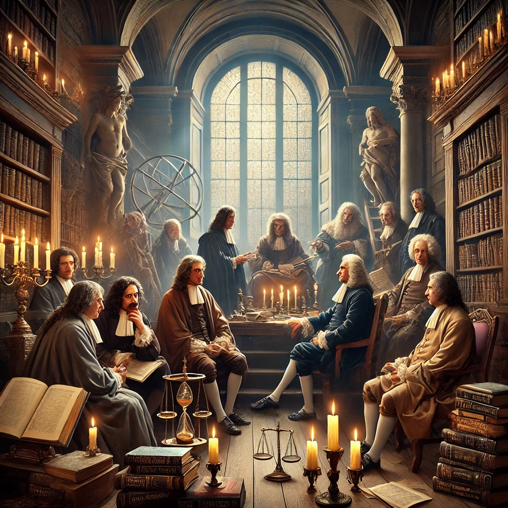 thinkers of the enlightenent where the process of deconstructing faith continued from the first century.