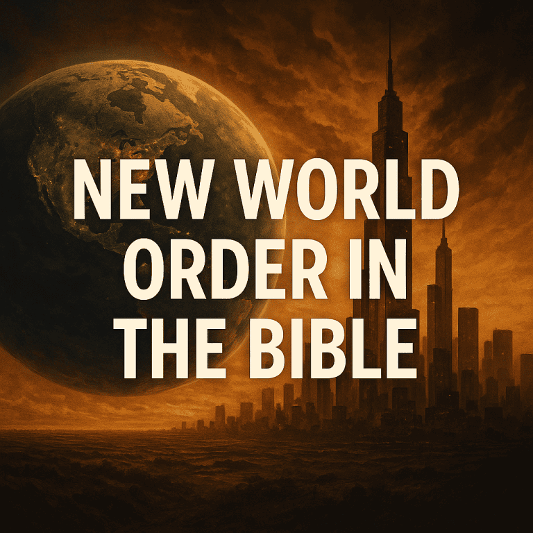 A new world order in the Bible is part of a heated discussion among futurists