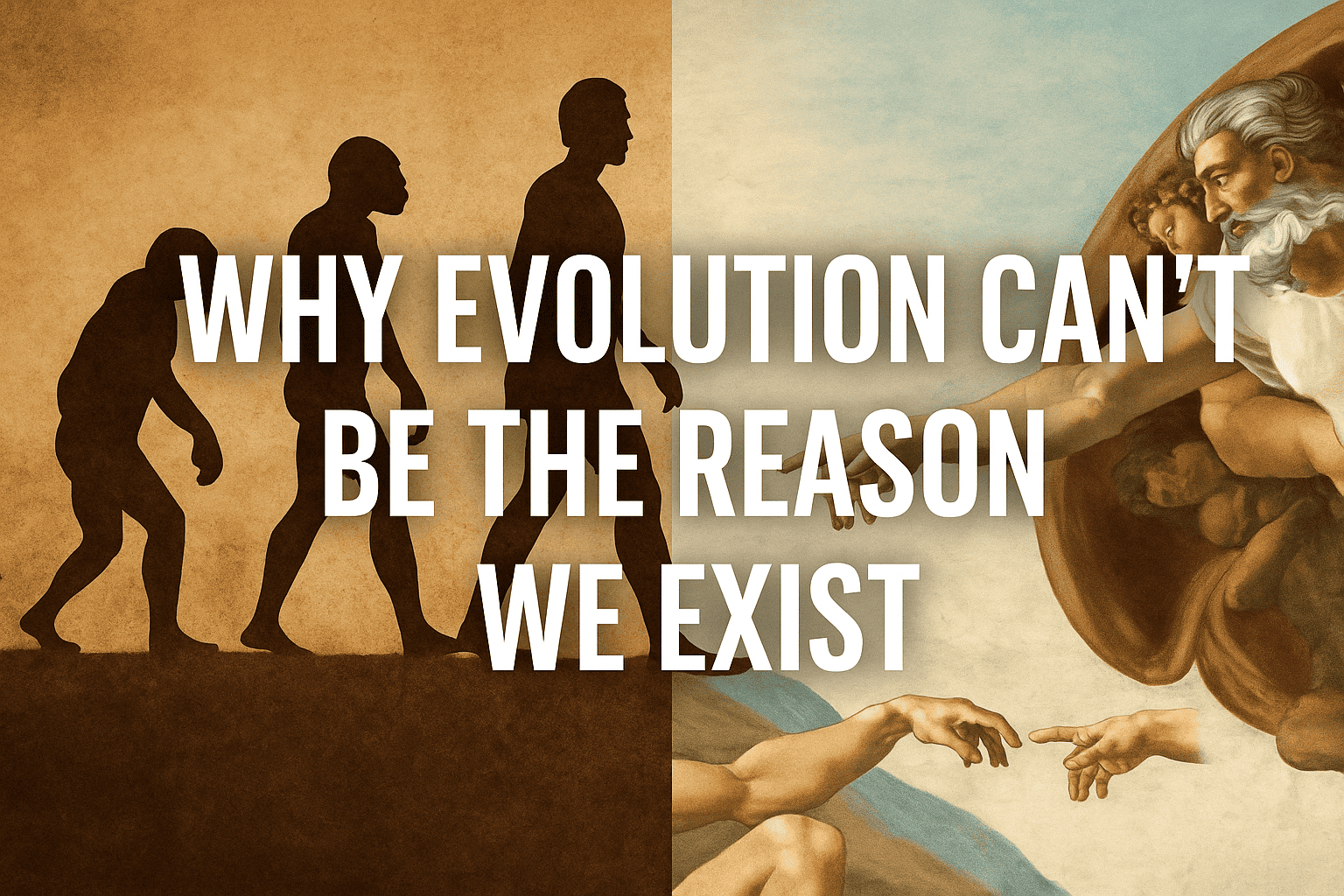 The complexity of life is one reason why evolutioncan't be the reason we exist.