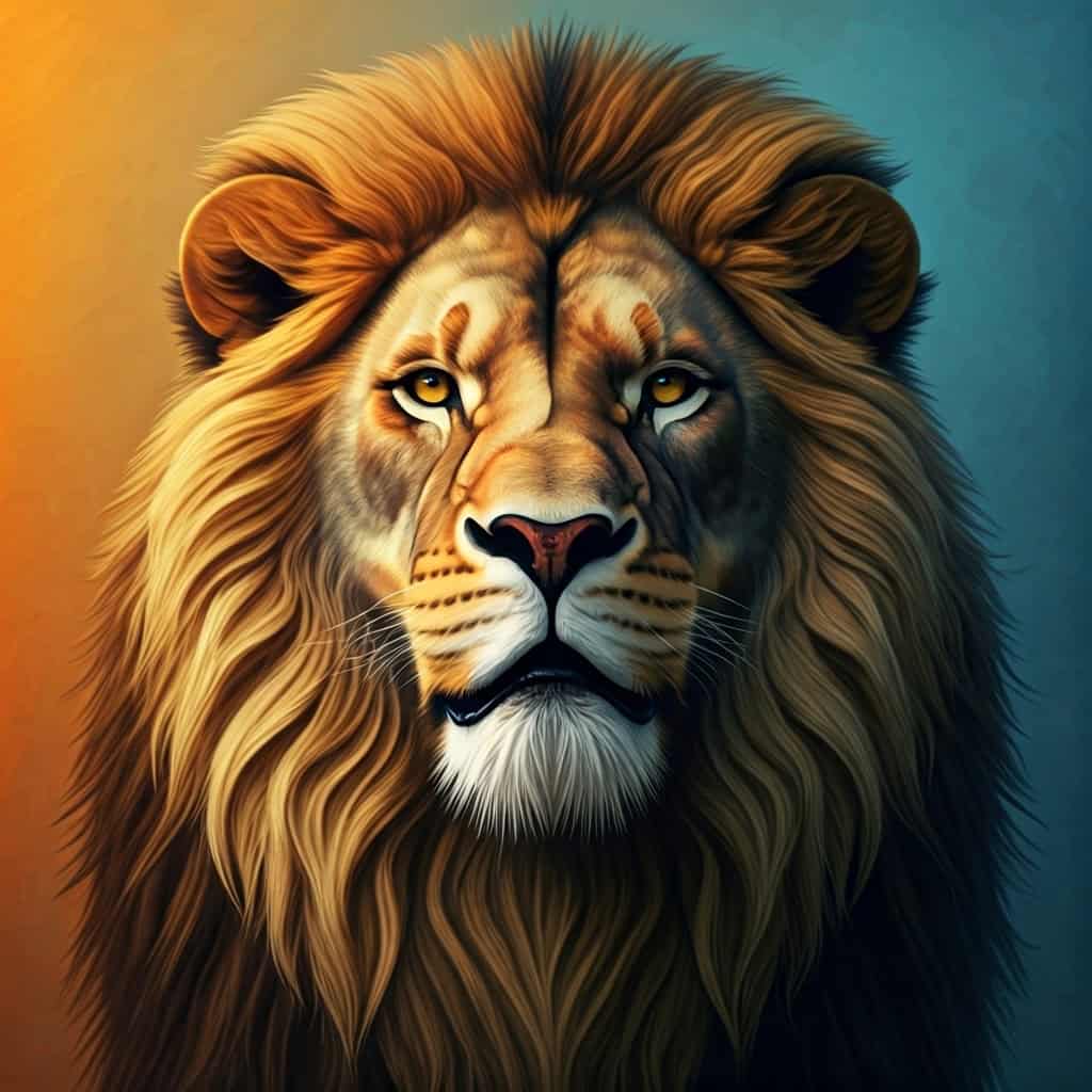 Close-up of a lion’s head symbolizing boldness and truth against wokeness in the church.