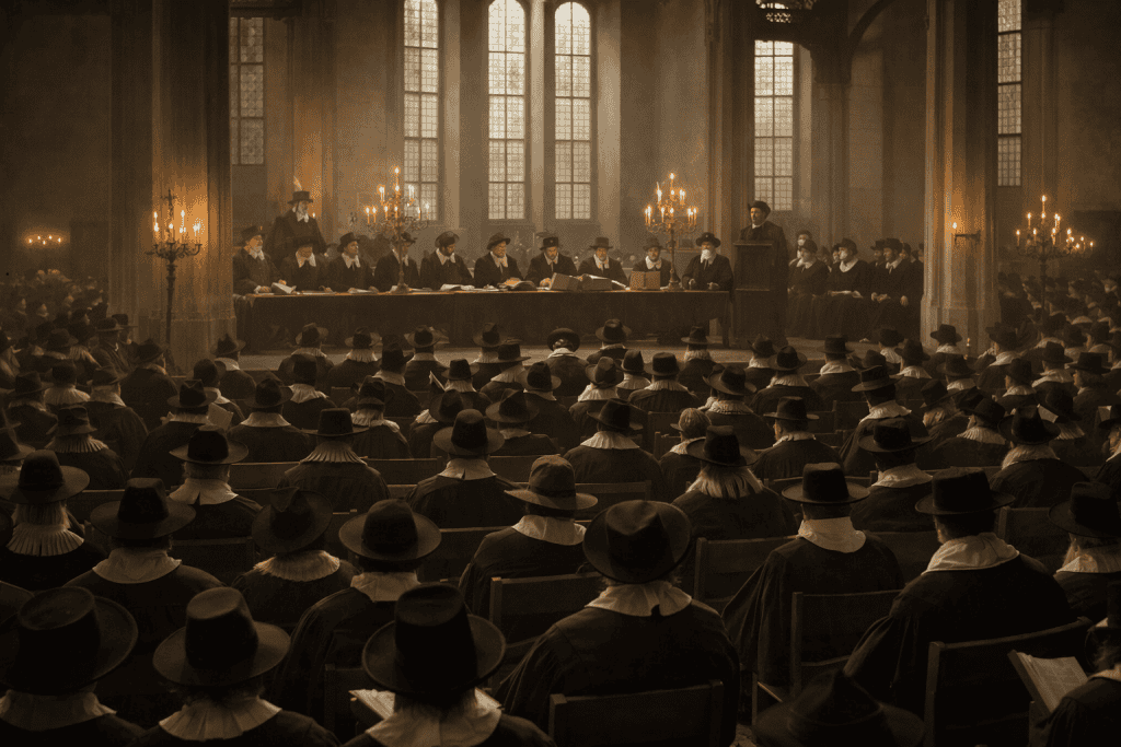 The Synod of Dort 1618 — the historical council that produced the five points of TULIP Calvinism