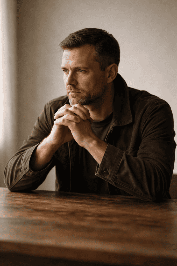 Man deep in thought illustrating the question of what does the Bible say about free will and the role of desire in human choice