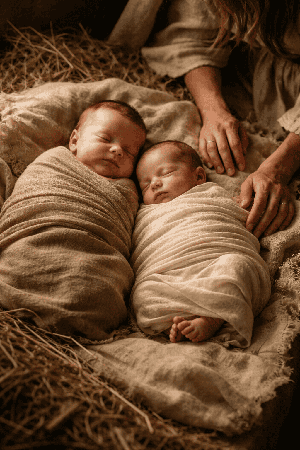 Jacob and Esau as newborns representing God's sovereign election in the free will vs predestination debate